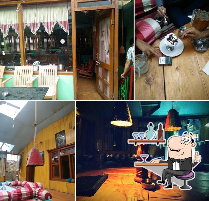 The interior of Bhoj Restaurant