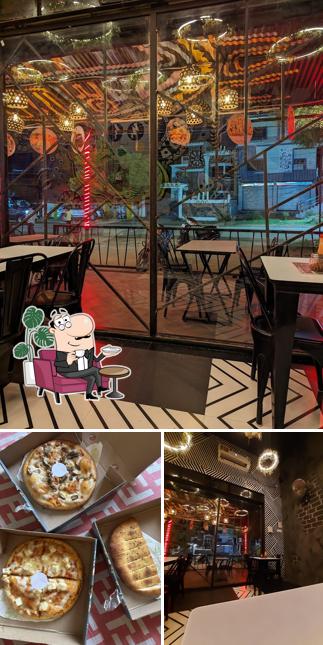 The interior of Cheese Network