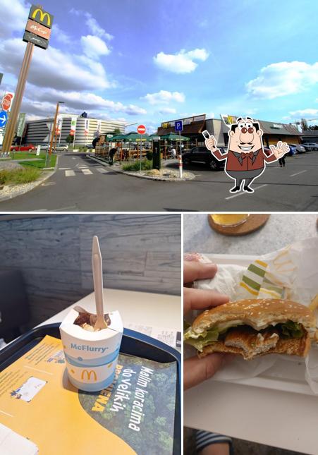 Tra le varie cose da McDonald's Kolakova si possono trovare la cibo e esterno