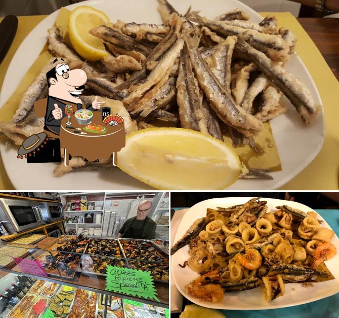 Platti al Gastronomia Olga Mare