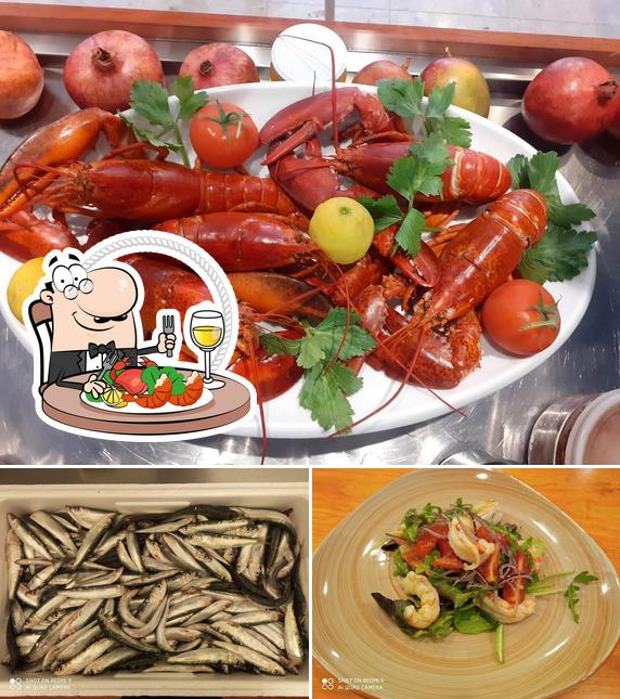Ordina la cucina di mare a Bar Only fish