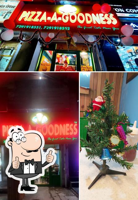Look at the pic of Pizza-A-Goodness Noida