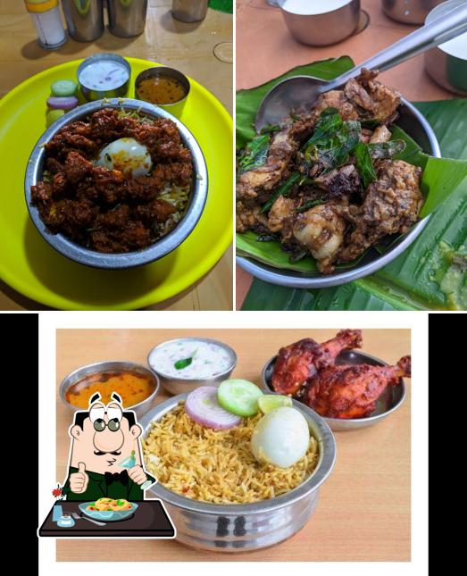 Meals at SLV Andhra Mess