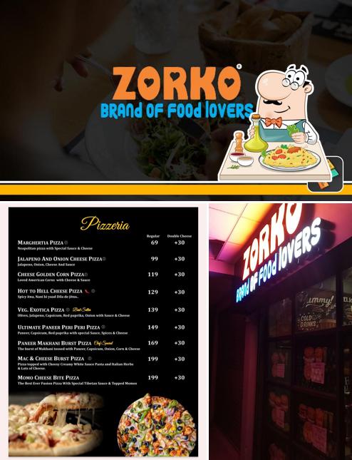 Food at ZORKO the brand of food lover's
