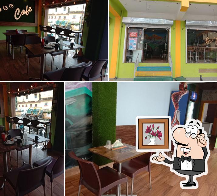 The interior of #tag cafe