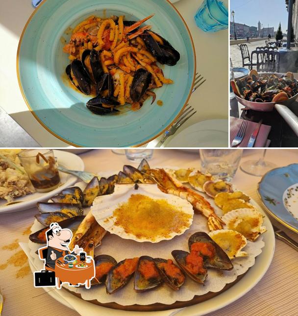 Cozze al Ristorante Da Giuliano al Porto Canale