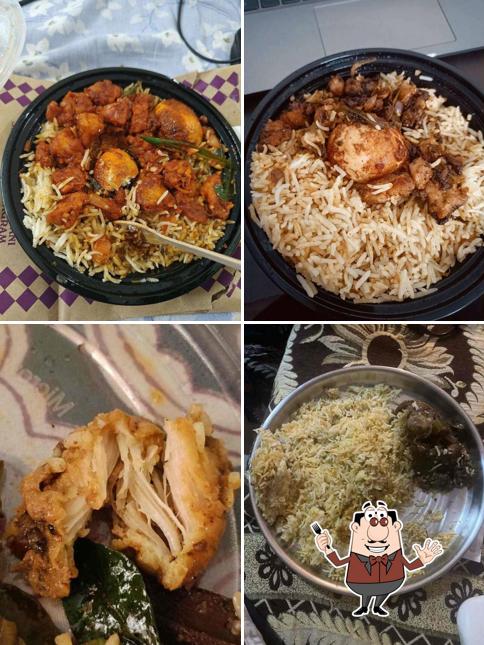 Meals at Thalairaj Biryani