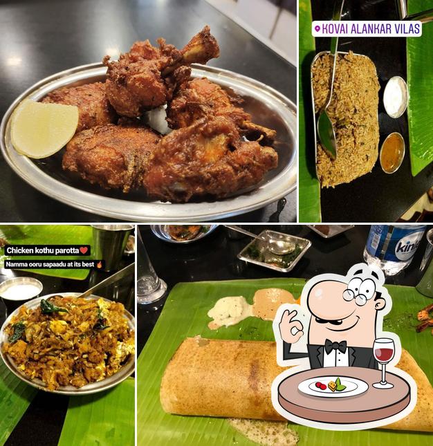 Food at Kovai Alankar Vilas