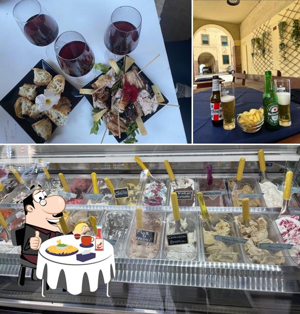Piatto di formaggi al Bar Tabacchi Bitti Antonio - Fraz.Fertilia