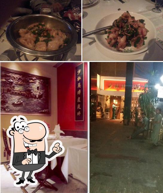 The interior of China Garden