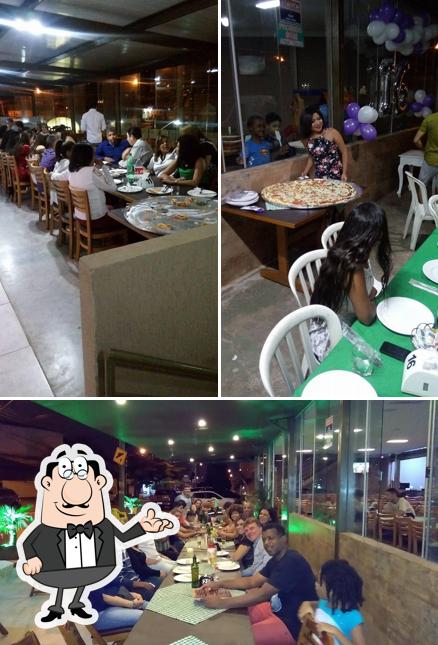 O interior do Dom Pedrito's Pizzaria