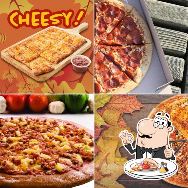 A Freshslice Pizza, vous pouvez prendre des pizzas