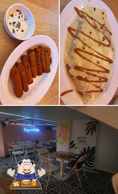 This is the image showing food and interior at ZEN CAFE
