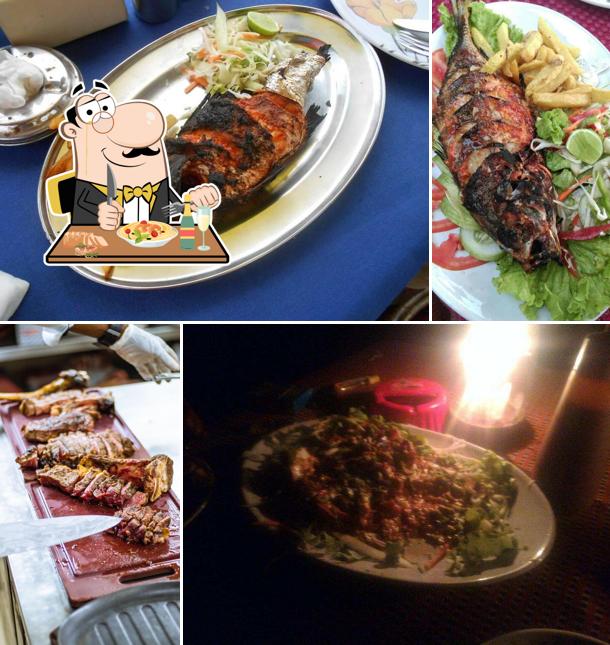Food at Gecko Steak House