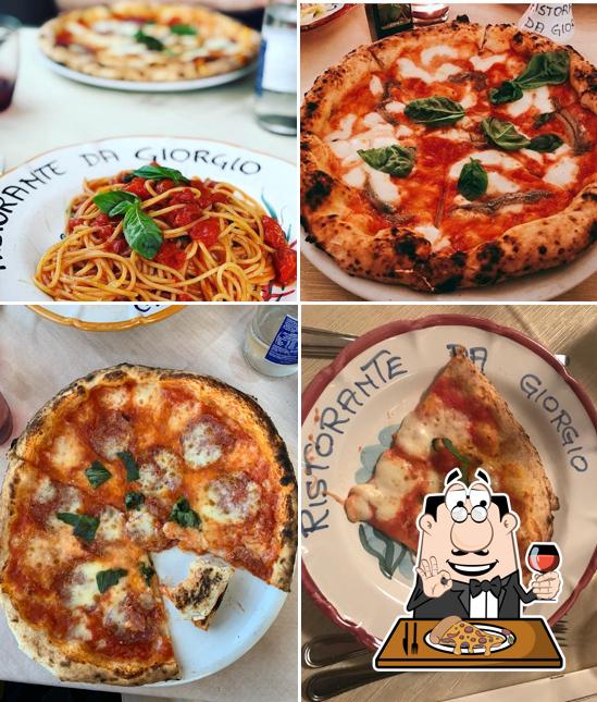 A Ristorante Da Giorgio, puoi goderti una bella pizza