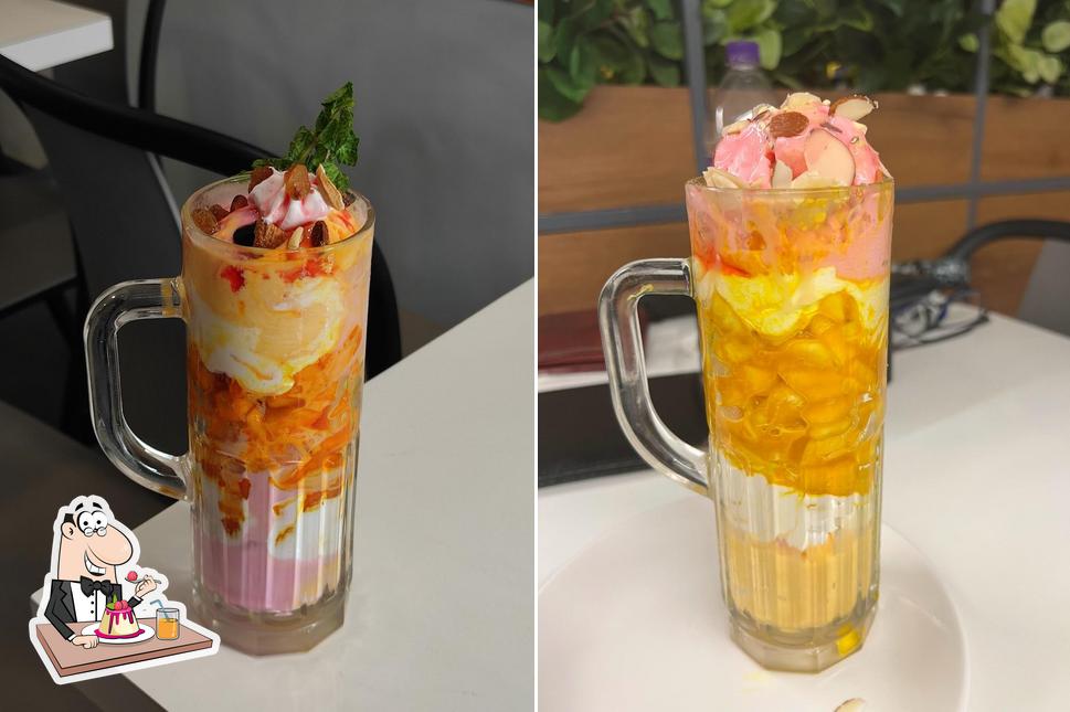Enjoy one of the sweet dishes