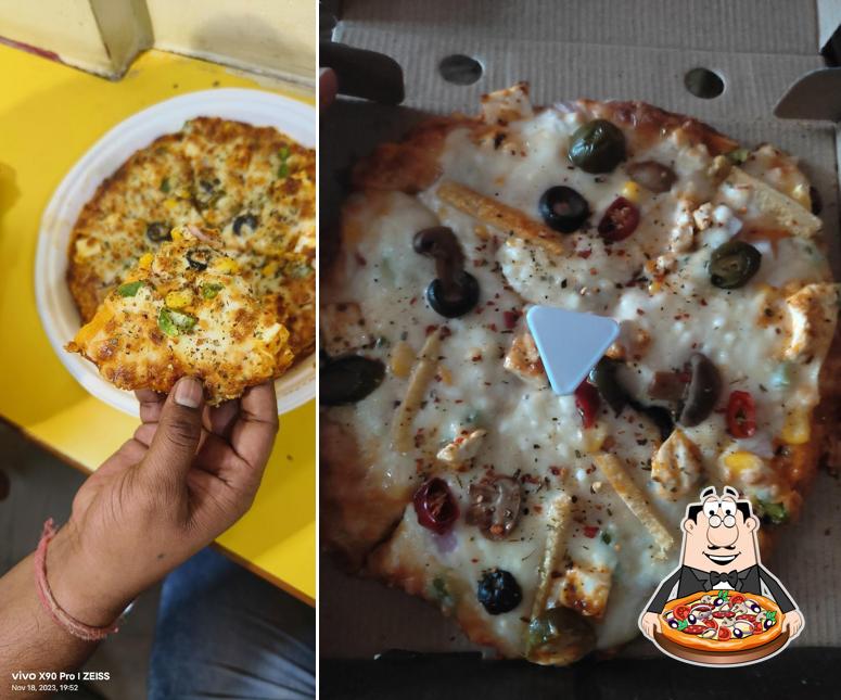 Try out pizza at Pizza Blast