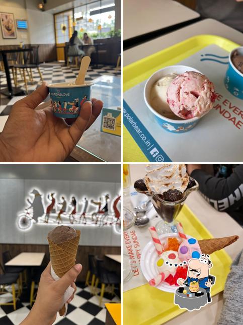 Meals at Polar Bear Ice Cream Sundaes - Hospet