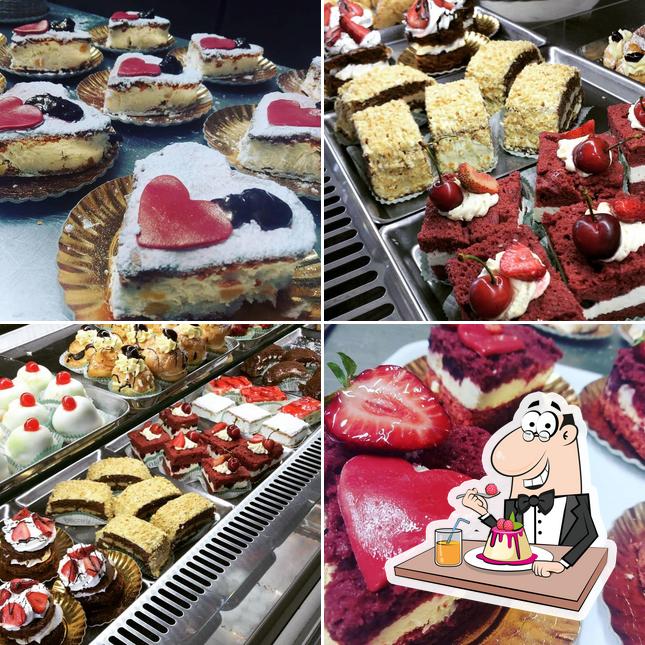 Pasticceria Dolce & Vita Di Viterale Bartolomeo & C. Sas serve un'ampia selezione di dolci