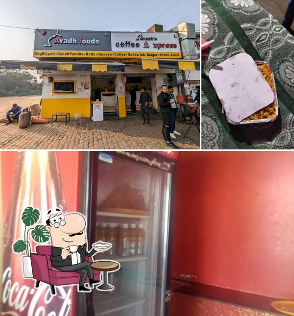 The interior of Avadh Foods