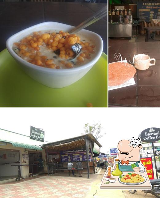 BHAVANI COFFEE BAR is distinguished by food and exterior