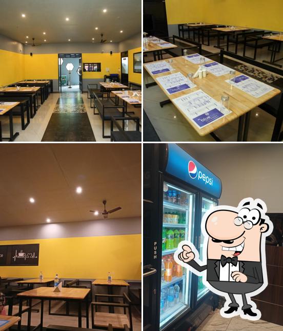 The interior of Bluebee RestoCafe