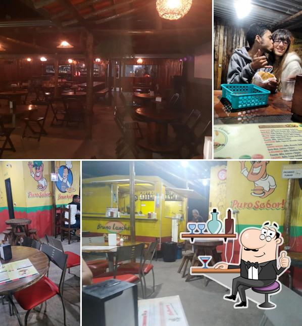 Veja imagens do interior do Bruno Lanches