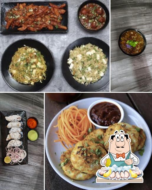 Oysters at ChineseTadk.Jhilmilcolony