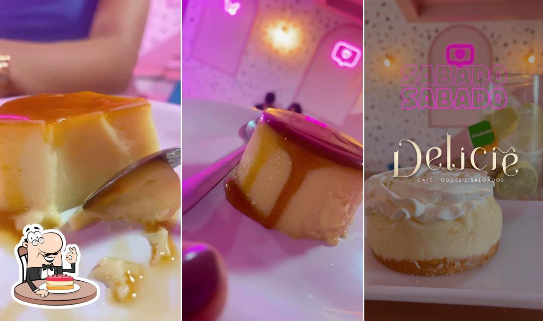 Deliciê. Café, doces e salgados.