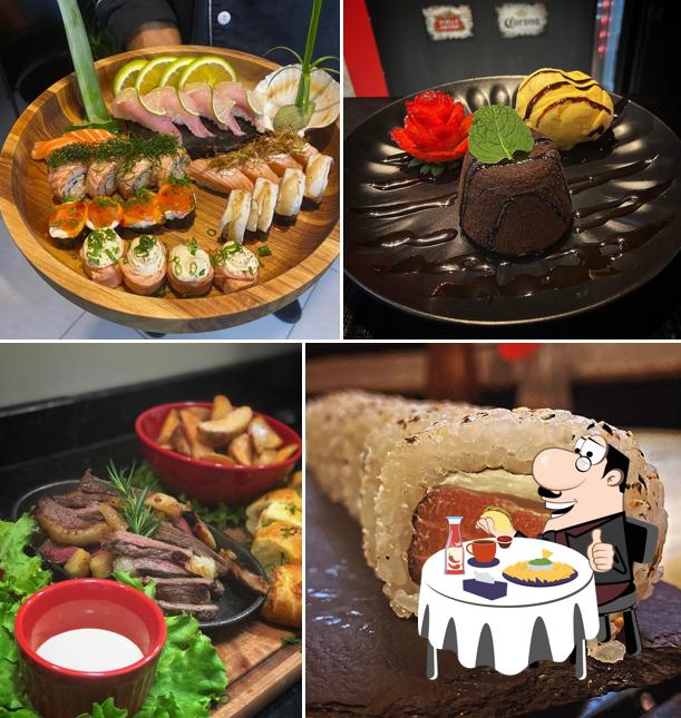 Peça um hambúrguer no EMBAIXADOR SUSHI ️