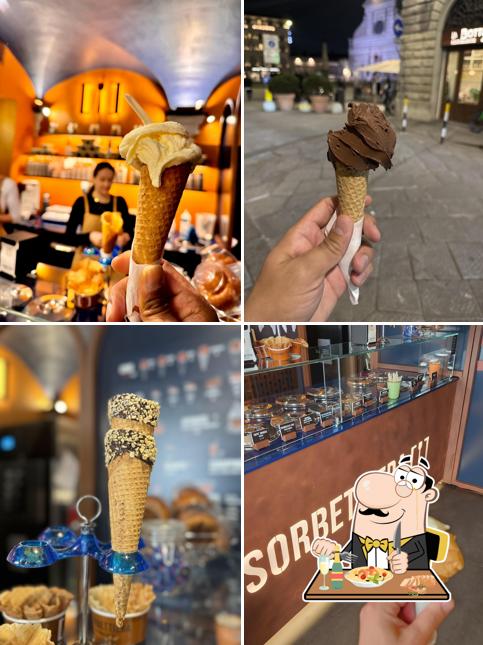 Platti al Gelateria Artigianale La Sorbettiera Santa Maria Novella