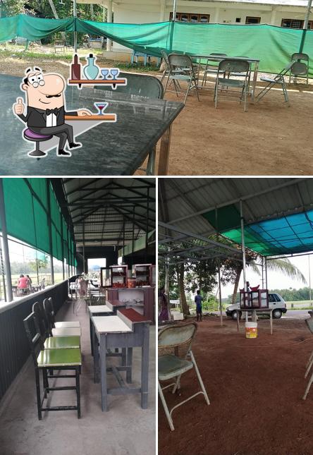 The interior of Kadavath Hotel & Grills