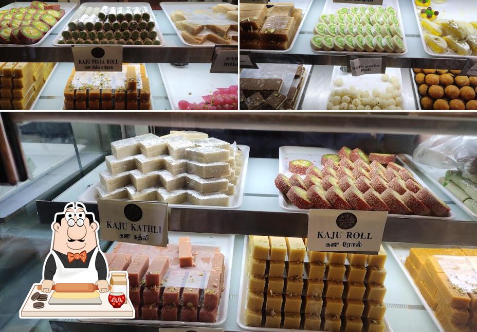 Khana Khazana @ Mount Road provides a variety of sweet dishes