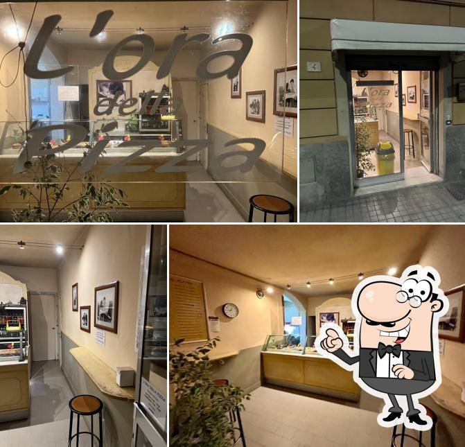 Gli interni di L'Ora Della Pizza