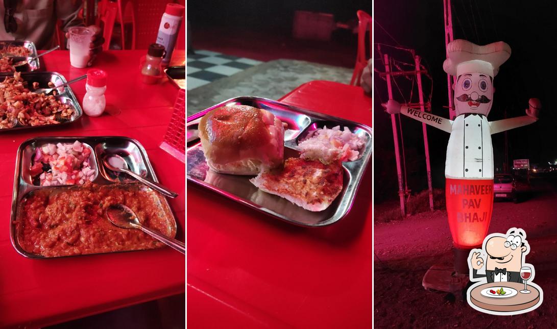 Food at Mahaveer pav bhaji Branch 2