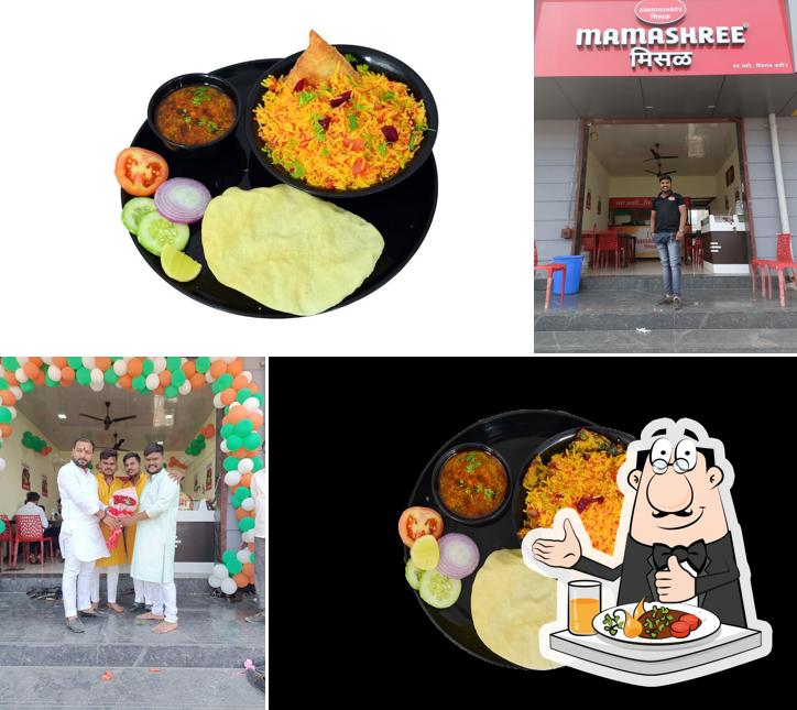 Food at Mamashree misal