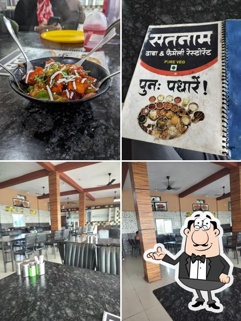 The picture of Satnam dhaba & Rooms’s interior and food