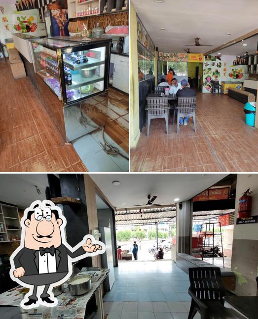 The interior of Shree Tiffin's, Mast Banarasi Paan