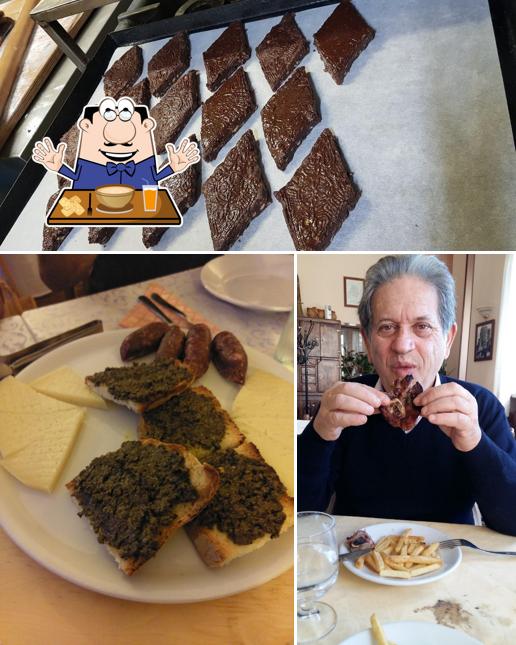 Cibo al Trattoria Della Salute
