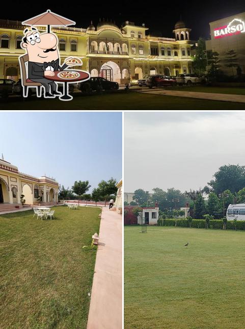 Enjoy the view at the outside area of The Grand Barso A luxury heritage