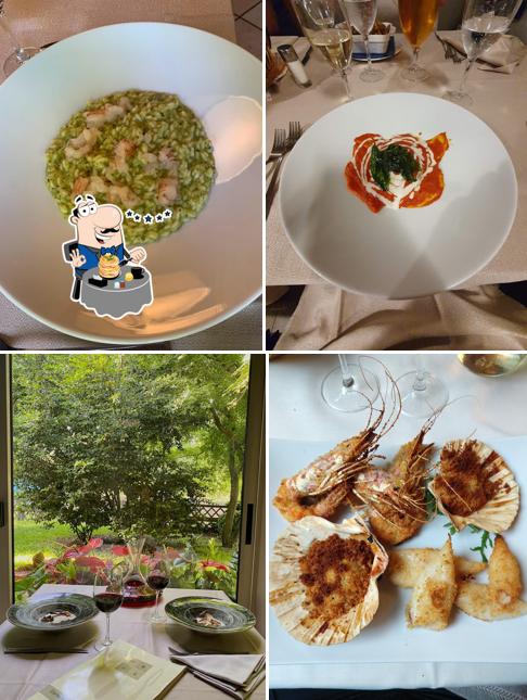 Platti al Trattoria La Darsena