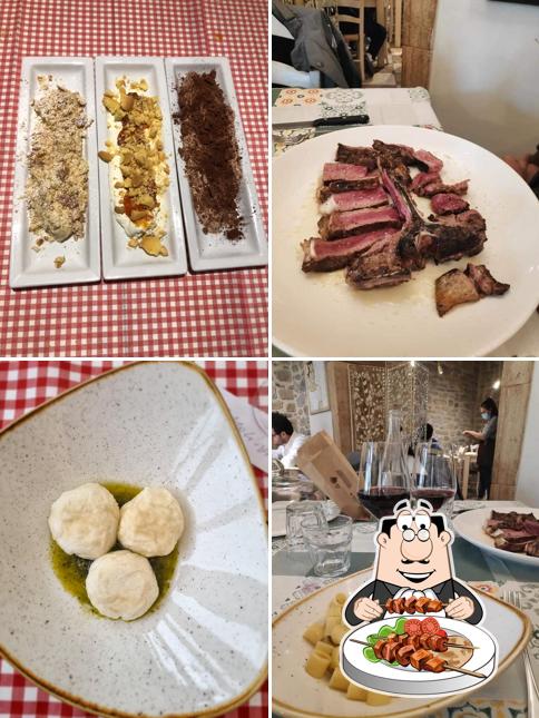 Platti al Caciosteria Due Ponti