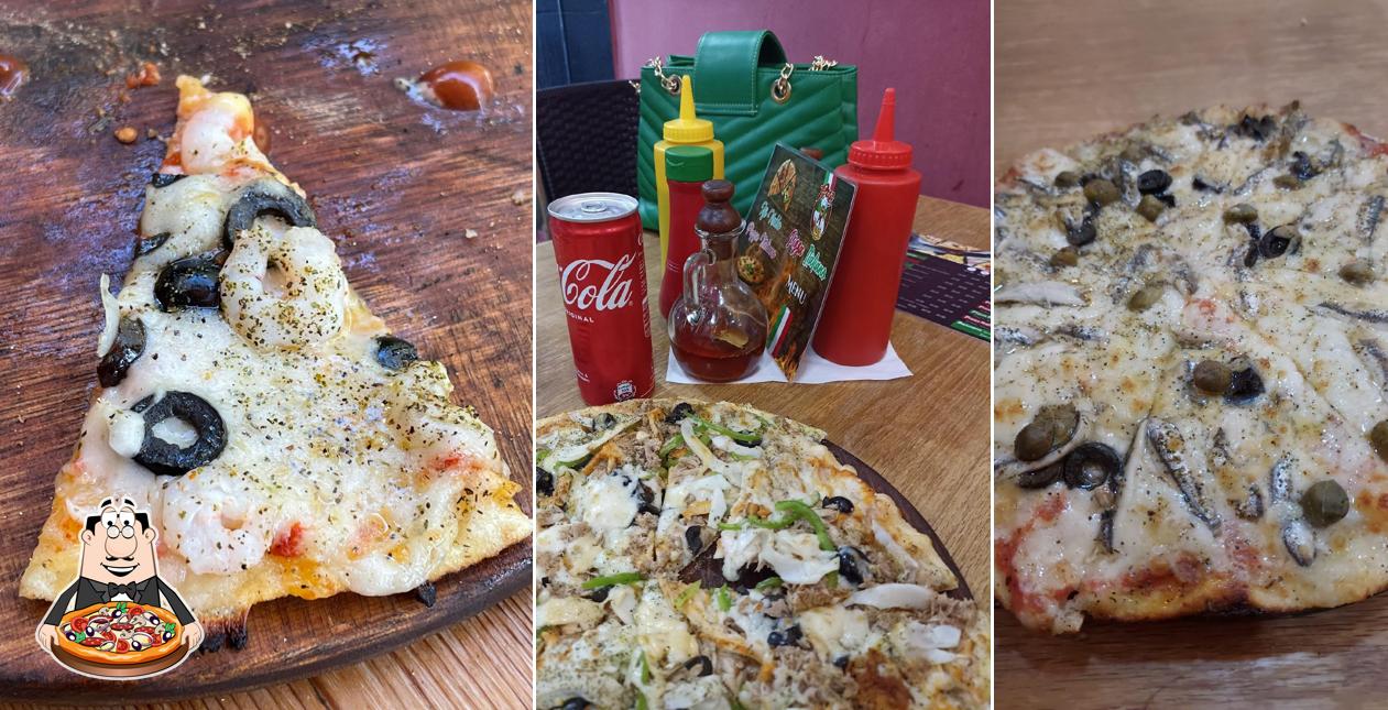 Choisissez différents genres de pizzas