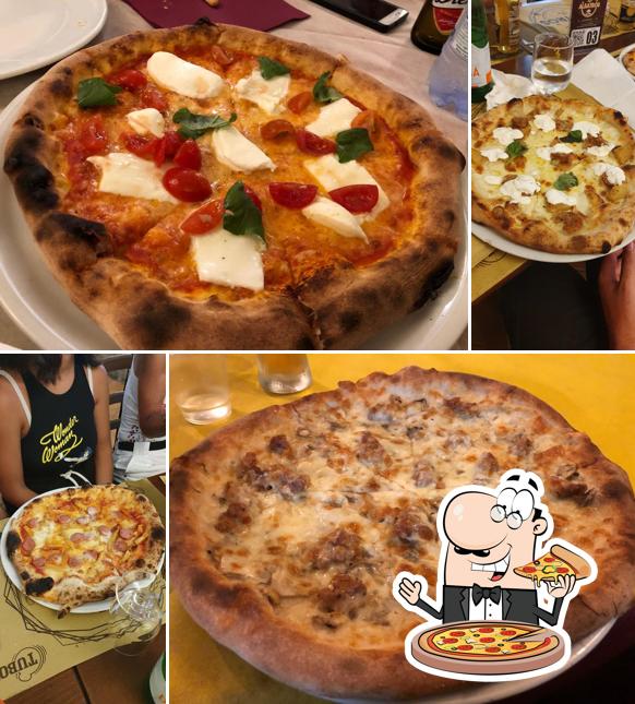 A Albatros, puoi provare una bella pizza