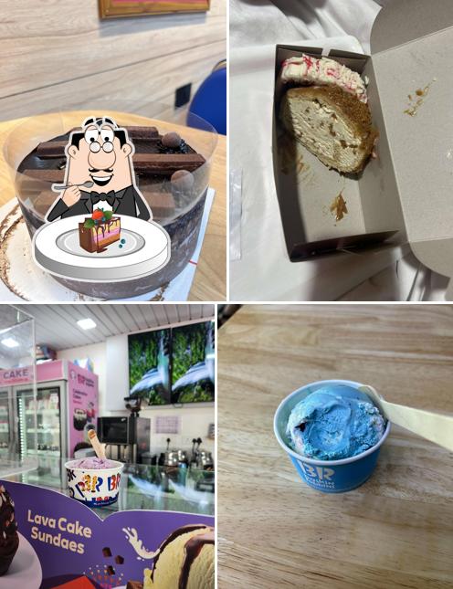 Chocolate cake at Baskin Robbins