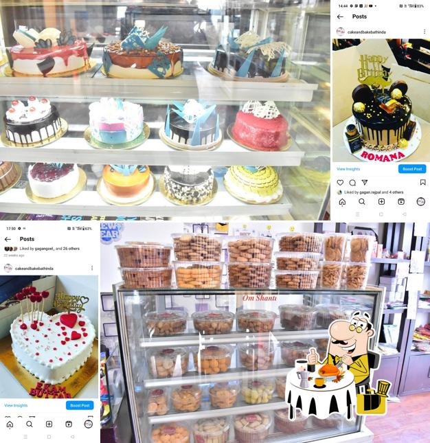 Meals at Cake & Bake