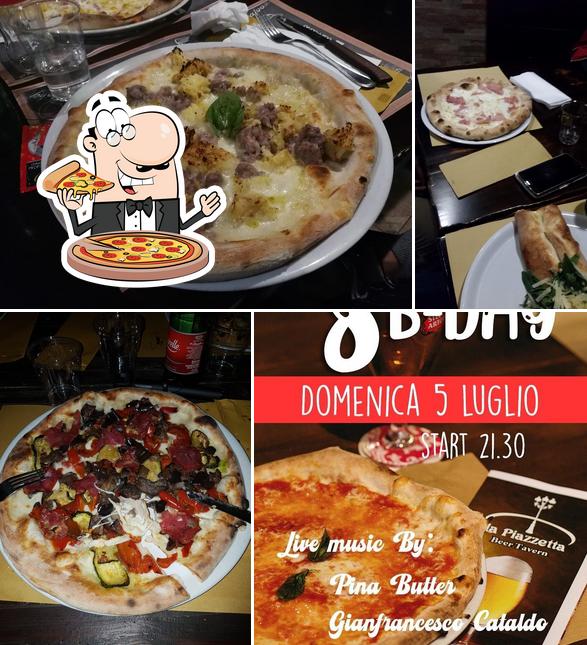 Prova una pizza a La Piazzetta