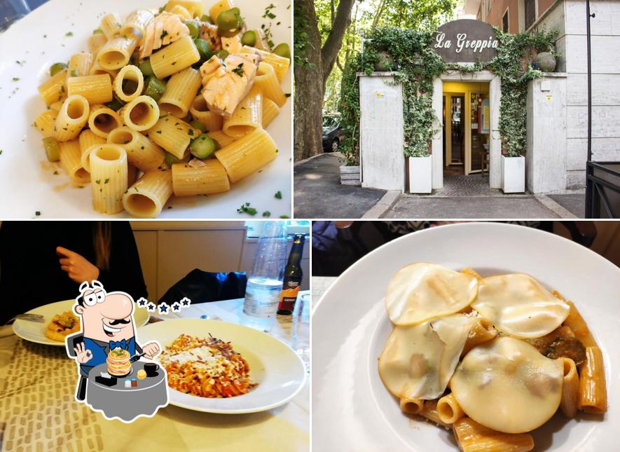 Platti al Osteria La Greppia