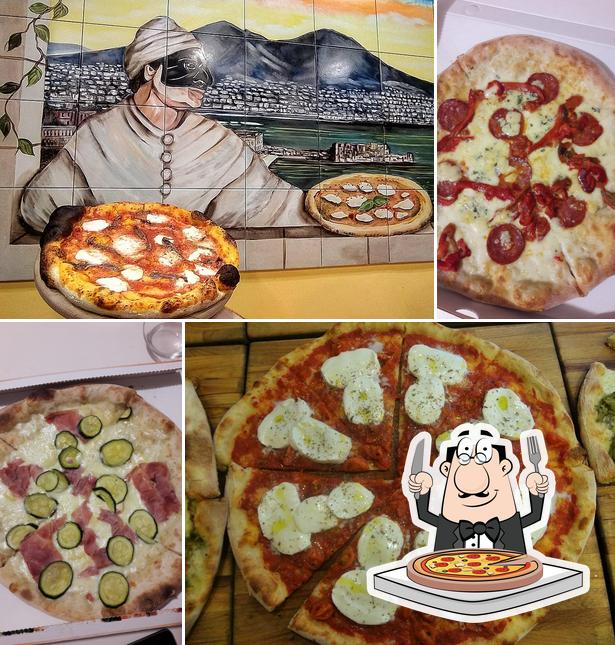 Ordina tra le molte varianti di pizza