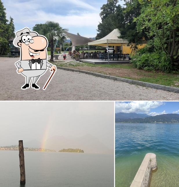 Gli esterni di Chiosco Villa Fedora